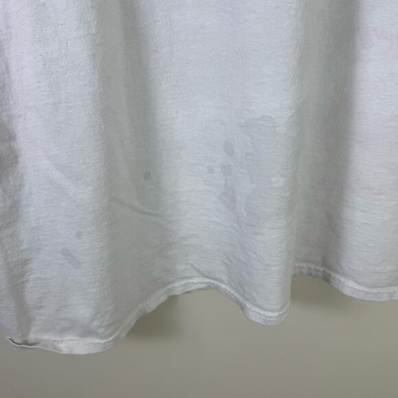 DOM Joker Playing Card Skull T Shirt Adult 3XL White Cotton Mens - Picture 6 of 8